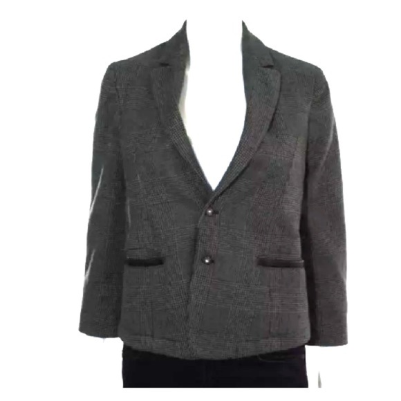 CONVERSE JOHN VARVATOS  HOUNDSTOOTH  BLAZER SZ S - Picture 2 of 8